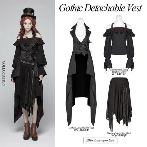 哥特朋克 暗夜中的叛逆詩篇——服裝服飾全指南
